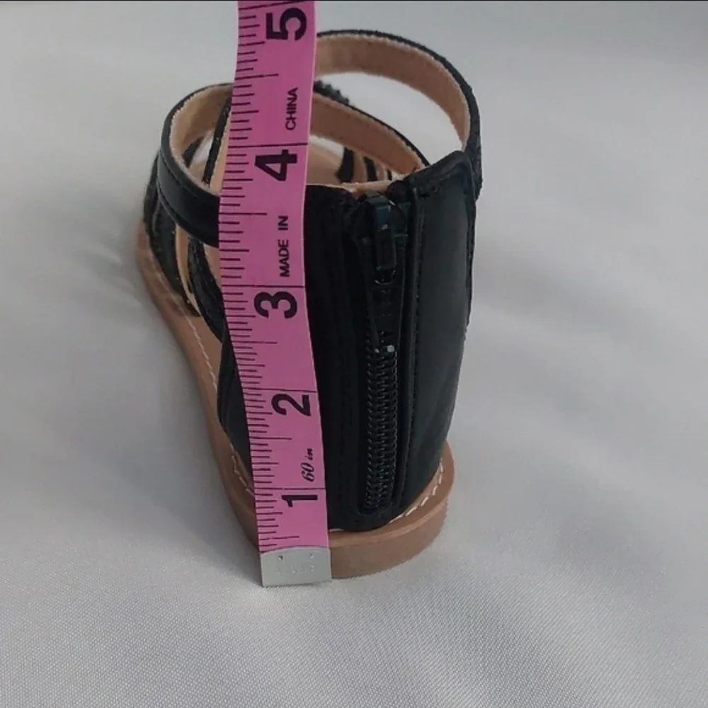 Sonoma Goods For Life Alanna Girls Sandals  Black Size‎ 13